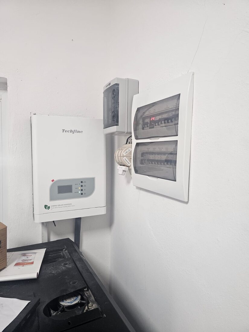 Sistema de respaldo instalado